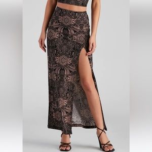Windsor Boho Maxi Skirt